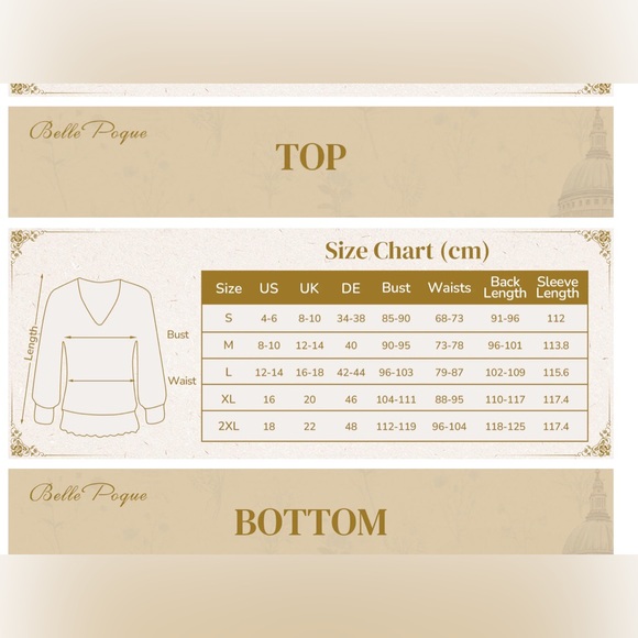 Belle Poque black retro pinup top - Picture 11 of 11